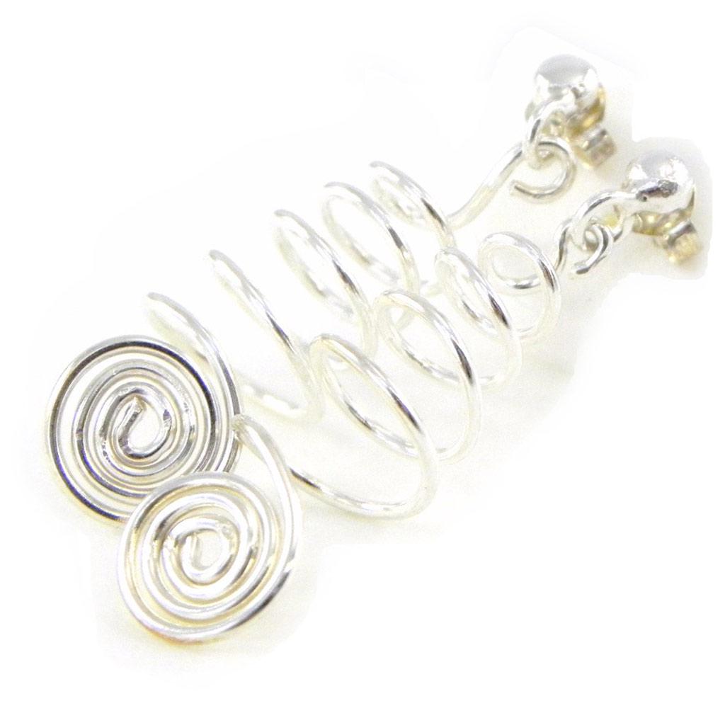 Les Trésors De Lily [C4735] - Серебряные серьги «Акробатика»