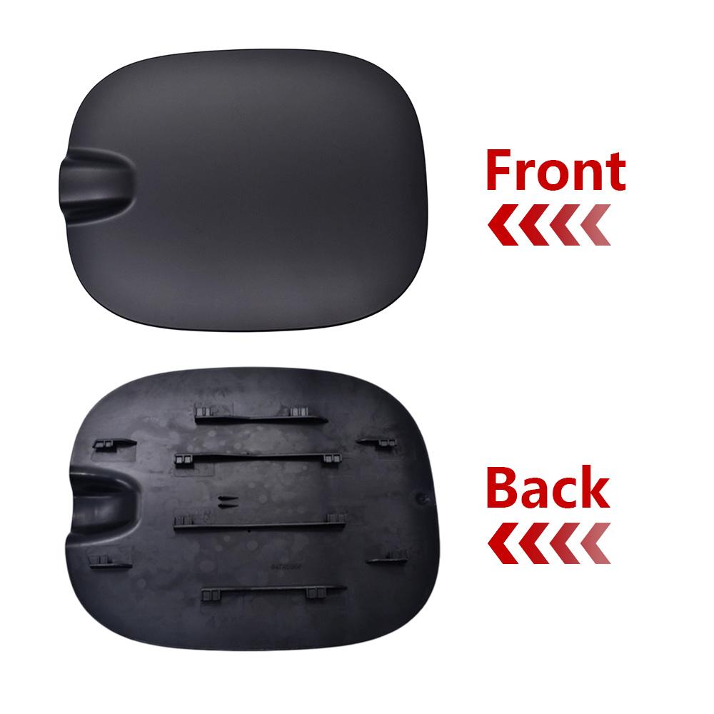 Black Fuel Gas Tank Filler Door Lid Cover Flap Cap for Chevrolet Silverado 1500 Pickup 2019-2024 84745968 84126524