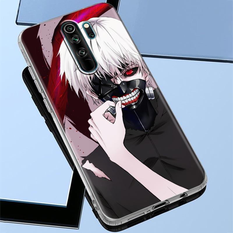 Чехол для телефона «Токийский вурдалак Канеки Кен» с аниме для Xiaomi Redmi Note 9s 8 11 9 10 Pro 10s 11s Note 9s 8Pro K40, чехлы с прозрачным чехлом Fundas