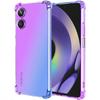 Gradient Dropproof Case for Realme 10 4G, Purple/Blue