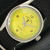 Б/у швейцарские часы FAVRE LEUBA SEA KING с ручным заводом, мужские, с желтым циферблатом a432550-2 R112-a432550