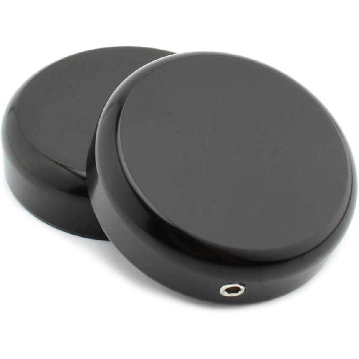 FSFY 1 комплект крышек гаек штока верхней вилки для Harley Davidson Street Bob Breakout V-ROD Dyna Softail Sportster XL 883 1200, черные