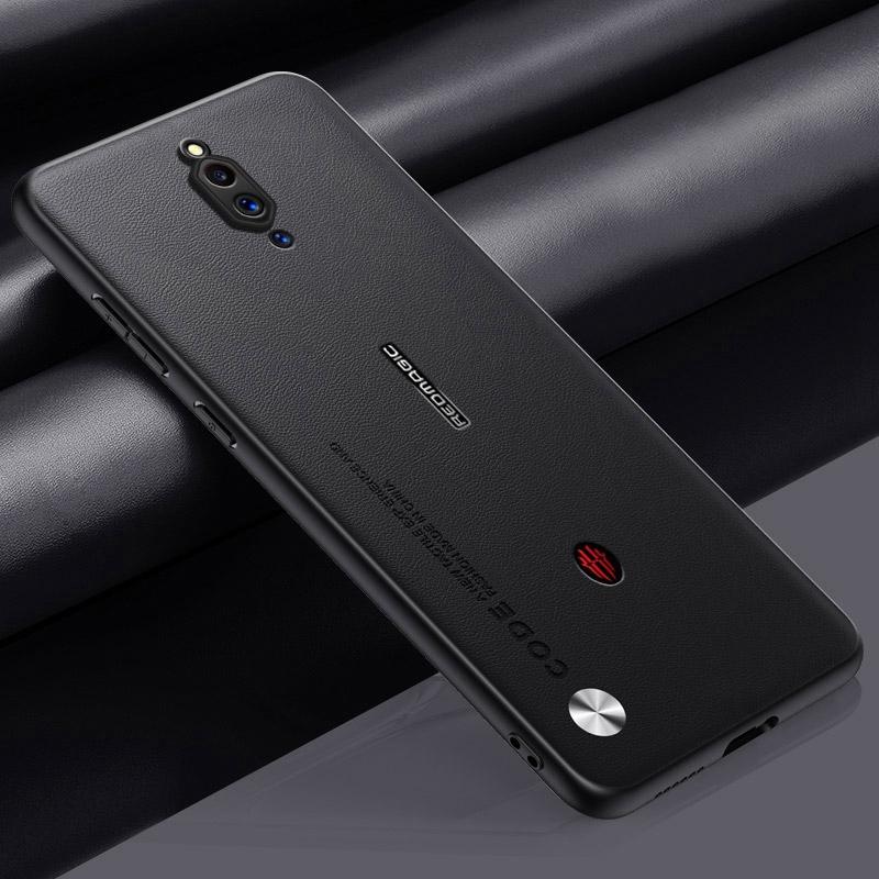 Роскошный чехол из искусственной кожи для Nubia Red Magic 5G 5S, матовая задняя крышка, силиконовый чехол с полной защитой для телефона RedMagic 5G 5S Coque