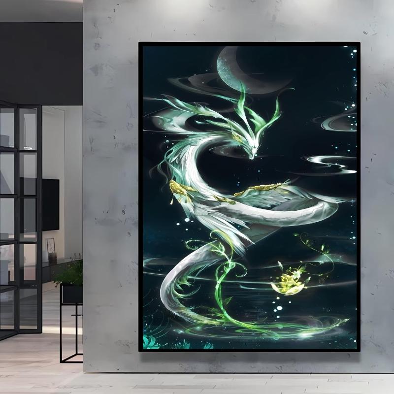 Classic Anime Character Pictures Pokemon Arceus Canvas Painting Wall Art Poster Home Children's Bedroom Decor Friends Gifts