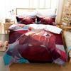Darling In The Franxx Bedding Set Boys Bedroom Duvet Cover Set 3D Bed Sheet Single Twin Full Queen King Size Duvet Cover Bed Set