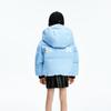 little MO&Co. Girls' Water-Repellent Hooded Down Jacket