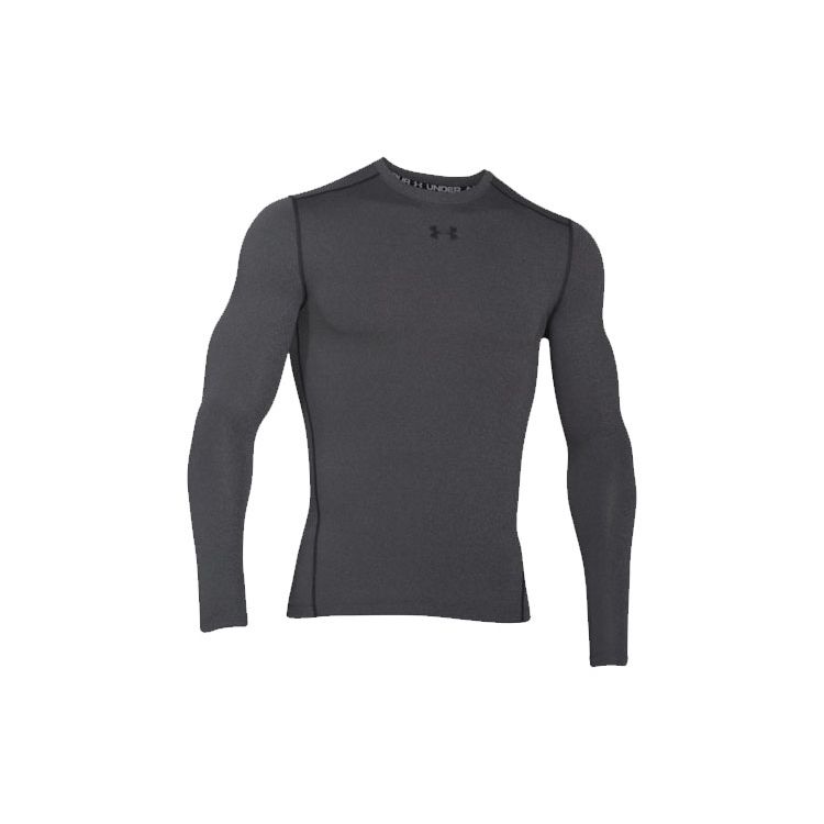 Under Armour Мужские компрессионные спортивные топы HeatGear для тренировок Мужские топы темно-серые 1265650-090