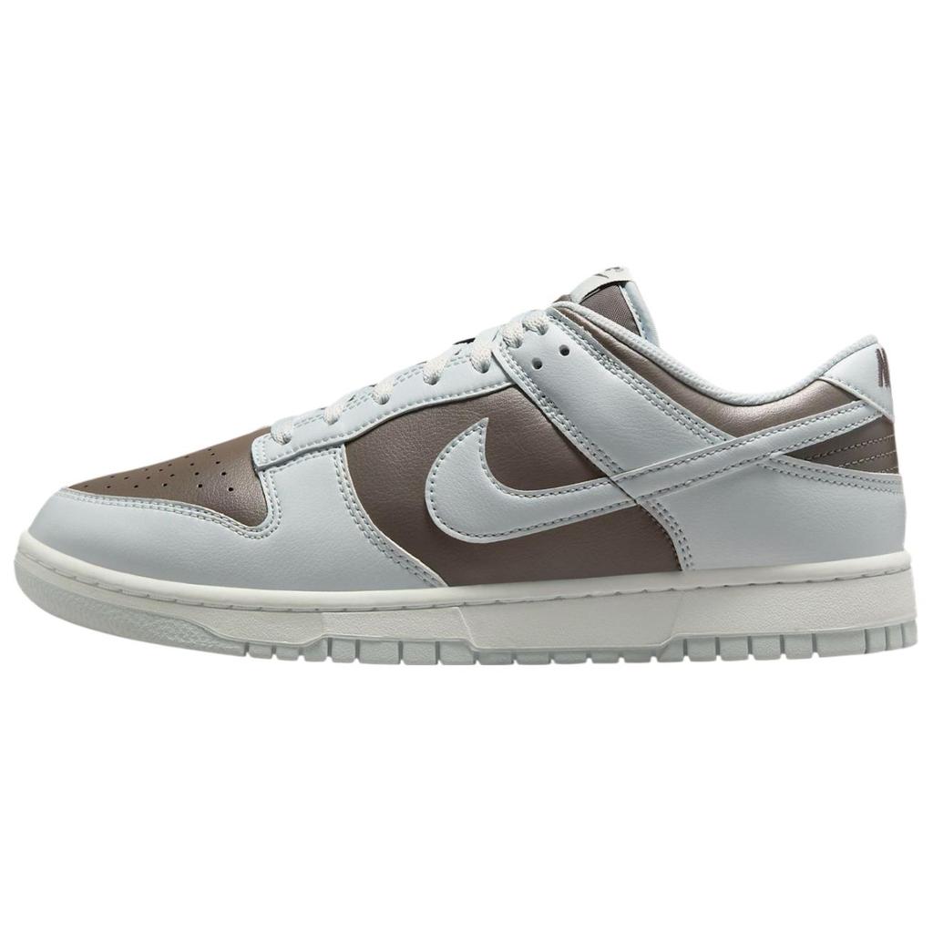 Nike Dunk Anti Slip Wear Resistant Low Top Skateboard Shoes Unisex Brown Gray