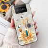 Для Asus Zenfone 7 ZS670KS Чехол I002D Популярный Цветок Мягкий Черный Силиконовый Чехол для Телефона Для Zenfone 7 Pro ZS671KS Funda I002DD Capa