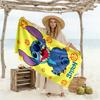 Spring Stitch And Chicks Beach Towel Super Soft Microfiber Quickdry Fabric Comfortable Lightweight Suitable for Swimming, Gym, Camping, Yoga Vacation