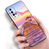 Чехол для телефона Sunset Beach Sea для Xiaomi Redmi Note 10 9 Pro Max 10S 10T 9A 9C 9S 9T 8A 8T 8 7 Pro, мягкий черный чехол из ТПУ