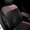 Новый автомобильный чехол на сиденье Diamond Non-slip Cushion Buling Crystal Leather Breathable Cool, цельный женский аксессуар для салона автомобиля