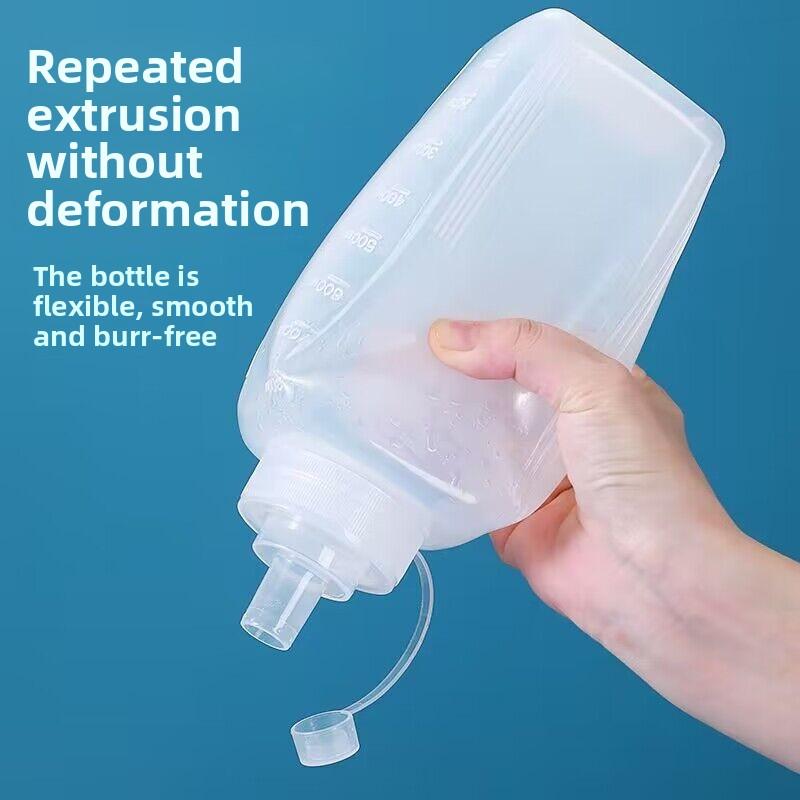Пластиковая бутылка для соуса, сжимаемая, пищевая, бутылка для джема, бутылка с широким горлышком, сжимаемая, бутылка для прилавка с ледяной крошкой, бутылка для соуса, коммерческая для магазина молочного чая