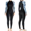 Женский неопреновый гидрокостюм-монокостюм 3 мм для дайвинга, серфинга, плавания, каякинга, фридайвинга, термо с длинным рукавом