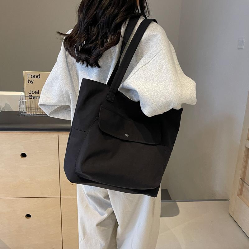 Легкая сумка большой емкости пригородная женская сумка-тоут студенческая сумка через плечо