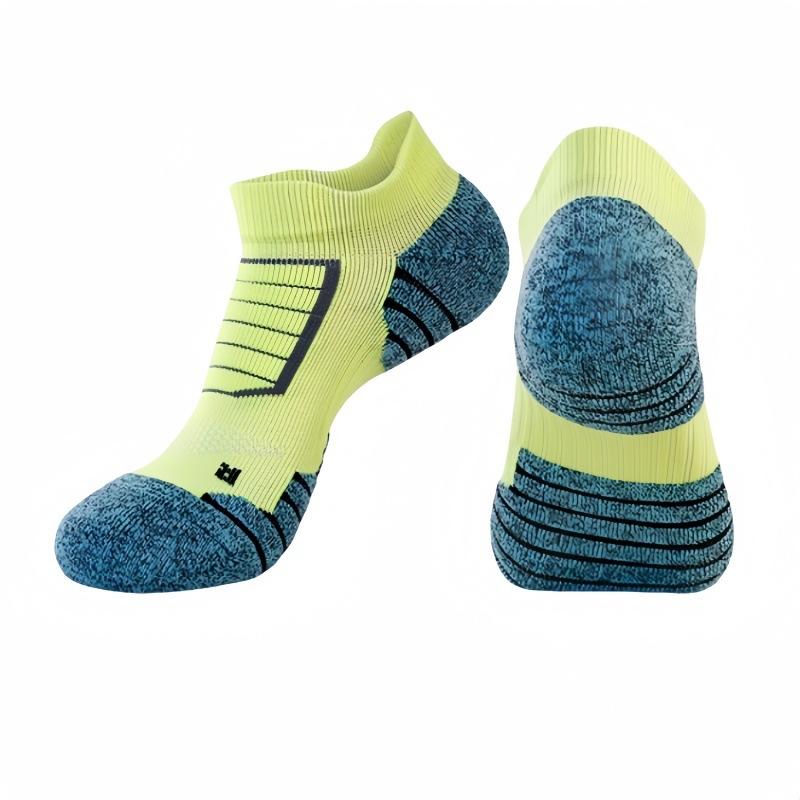 Мужские утолщенные носки для спорта на осень и зиму для бега, баскетбола, бадминтона, короткие носки