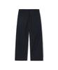 KNITTED [Knitted X Bdkd] Tr Wide Elastic Waist Slacks Black