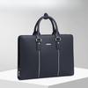 Genuine Leather Briefcase Computer Bag Horizontal Style High-end Business Handbag Men's Large Capacity