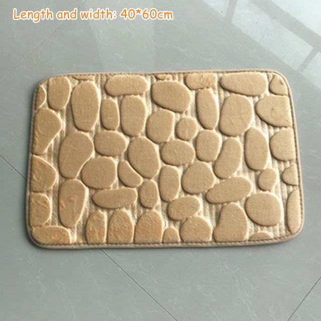 U-образный впитывающий воду пенный коврик для ванной коврик для унитаза ванная комната ковер из кораллового флиса противоскользящий пол туалет домашний декор бытовая техника