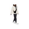 Nike Colorblock Large Logo Casual Sport Warm Faux Fur Jacket Women Jackets White DM1760-238