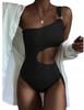 One-Piece Asymmetrical Swimsuit
