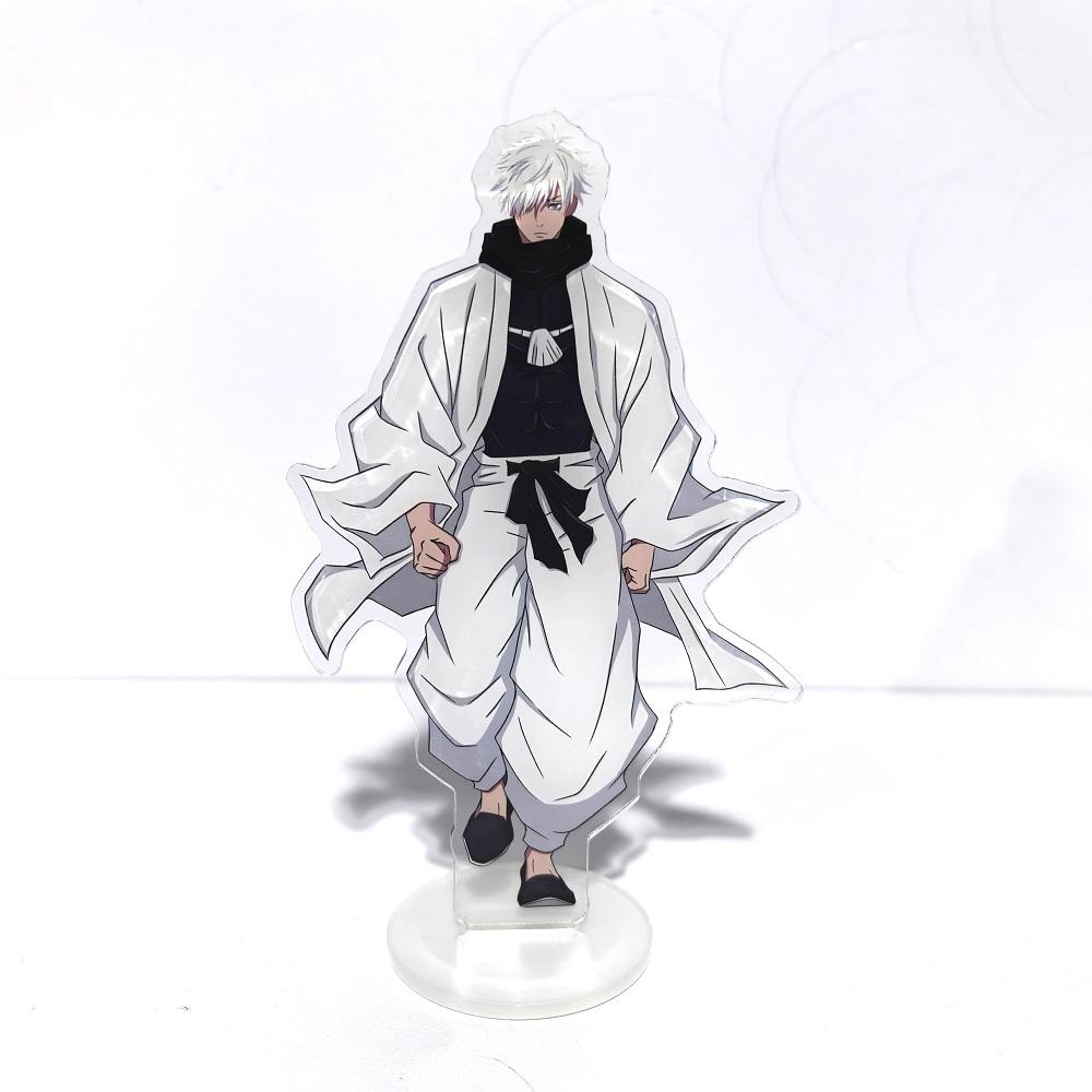 Jujutsu Kaisen Горячие Аниме Фигурки Сатору Годжо Акриловые Подставки Гэто Сугуру Модель Персонажа Держатель Пластины Топпер для Торта Реквизит для Дня Рождения