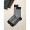 DaiSo Ggrn Men S Mini Check Jacquard SockS