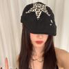 Винтажная американская кепка Spice Girl Wind Cap, детская летняя кепка со звездами и леопардовым принтом, с нашивками, с изображением тени и лица, маленькая кепка Forward