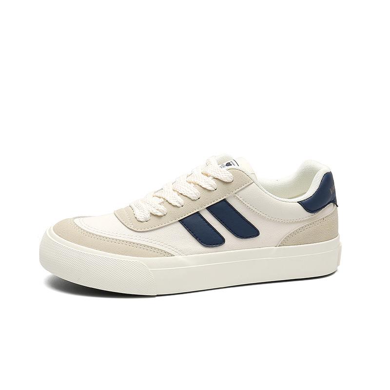 Весна Новая обувь для мужчин Холщовые повседневные туфли Плоские туфли для скейтборда Молодежные уличные крутые кроссовки