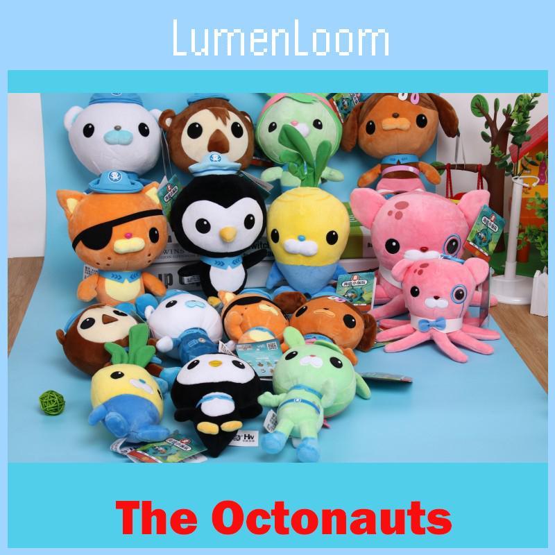 Adorable Octonauts Plush Toys Featuring Barnacles Dashi Kwazii Peso Tweak Shellington And Inkling For Kids