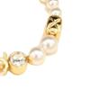Chanel 26P Pearl Bracelet Unisex Bracelet Gold ABH259B23664U8018