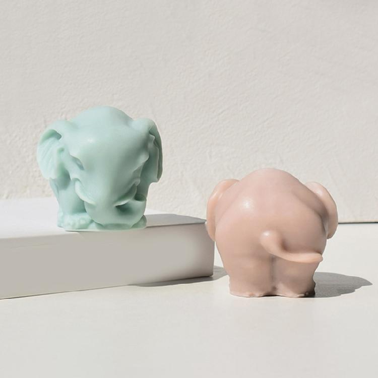 Слоник Фигурка Силиконовые Формы для Свечей для Изготовления Свечей Силиконовая Форма для Эпоксидной Смолы Силиконовые Формы для Фондана Инструмент для Выпечки