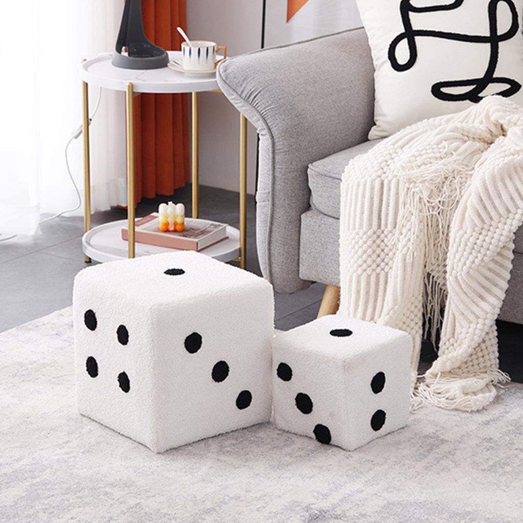 Табурет для ног, мягкий, удобный, простой, теплый, прочный, кубический, для дома, гостиной, спальни