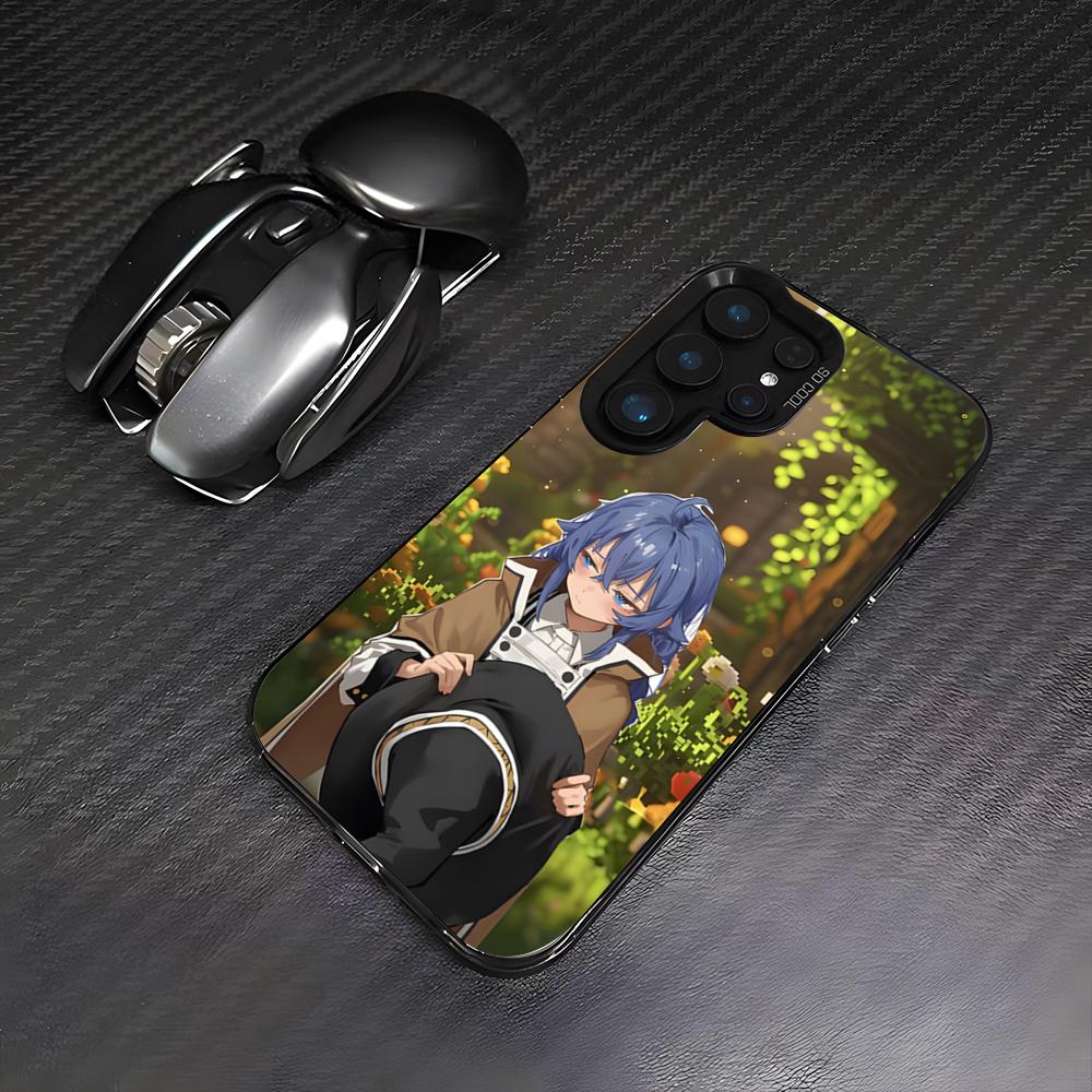 R-Roxy Mushoku Tensei Аниме Чехол для телефона Для Samsung S26 S25 Plus S20 S20 Plus S22 Ultra S23 FE S21 Plus S21 Ultra Цветной Чехол