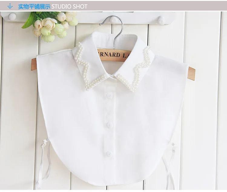 Women Shirt False Collar Female Lapel Shirt False Collar Clothes Detachable Collar Blouse Tank Top Sweater Decoration