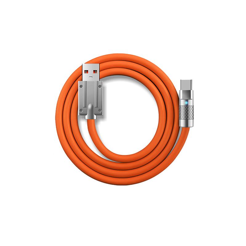 Usb C Auto Cable 120W Type C Charger Usb Charging Cable Fast Charge Fast Charging Type C Charger Cable For Mobile Phone Car