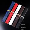 Тонкий кожаный ремешок 12 14 15мм 16мм 18мм 19мм 20мм 22мм Для Tissot Longines Casio Браслет Мужской женский Коричневый синий Белый браслет