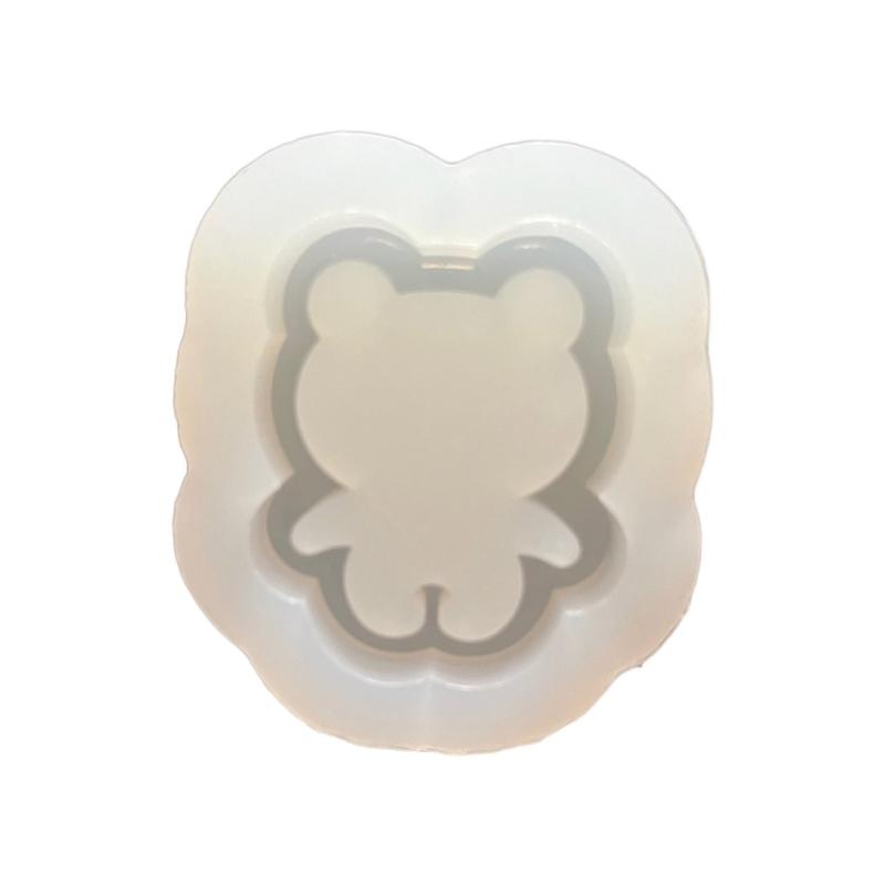 Брелок «Зыбучие пески» Формы из смолы Медведь Кролик Шейкер Силиконовая форма Изготовление уникальных украшений DIY Брелок Подвеска для ожерелья Форма