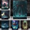 Cthulhu Mythos Abstract Outer God Prints Poster Canvas Painting Modern Wall Art Pictures for Living Room Bedroom Home Decoration No Frame