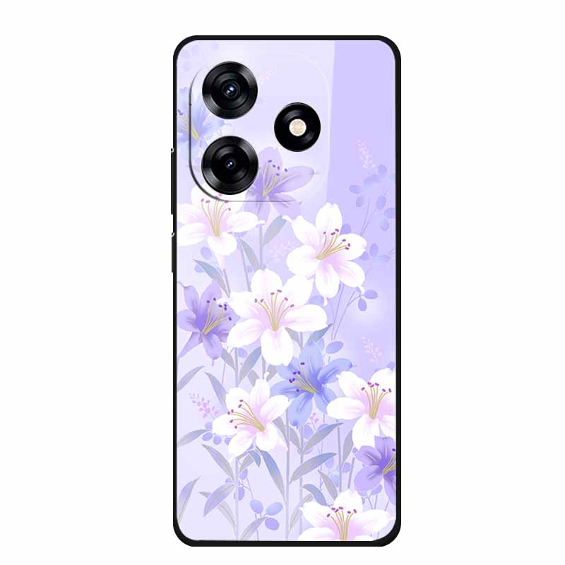 Glass Case For Honor X5c Plus Case Soft Bumper Hard Tempered Glass Back Cover For Honor X5c Plus Play 10A Phone Case X 5 C Plus