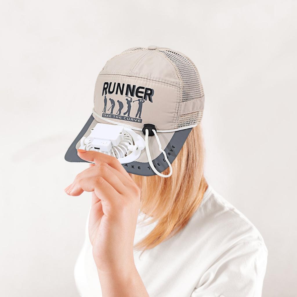 Кепка-веер от солнца, сочетающая в себе функции защиты от солнца и невидимый черный вентилятор, длительный срок службы батареи, легкий и портативный