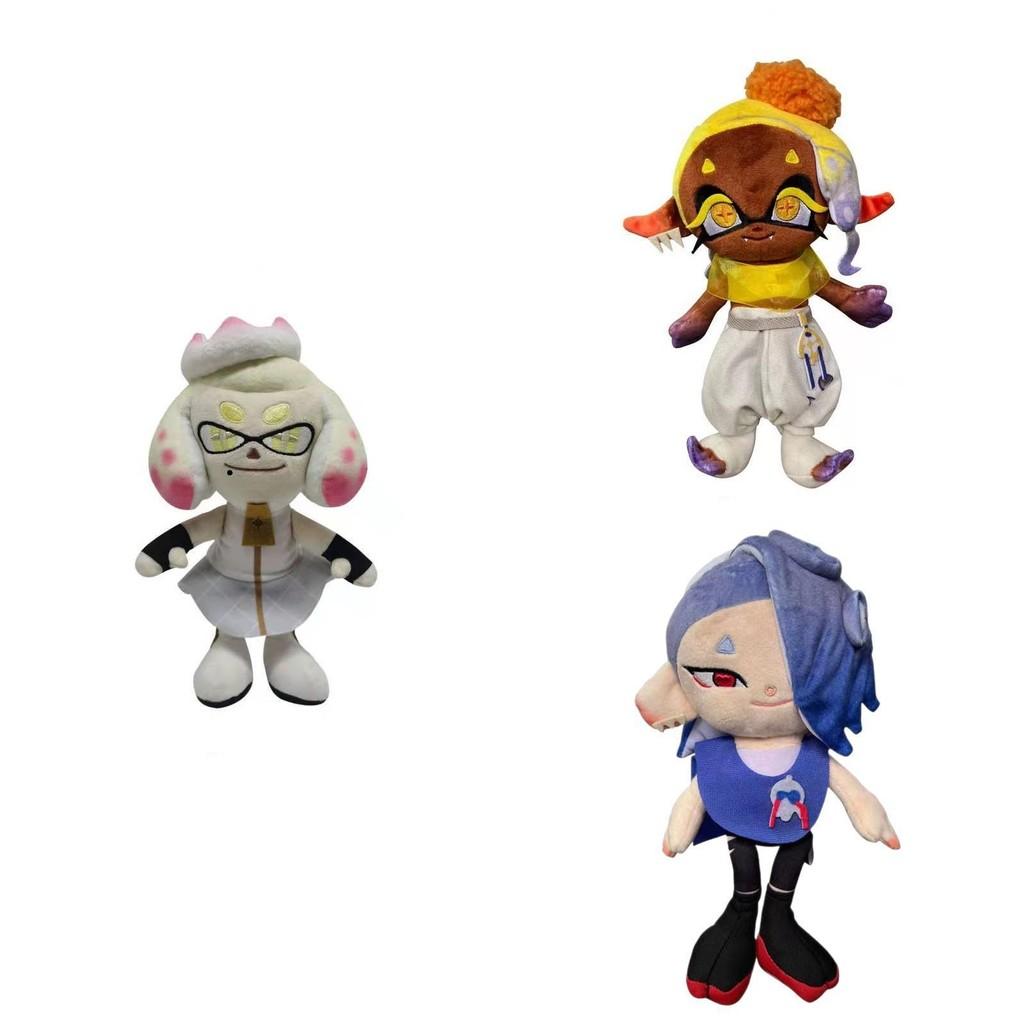 Плюшевая кукла Splatoon 3 Мягкие и приятные на ощупь персонажи с дизайном Инклинга и Октолинга