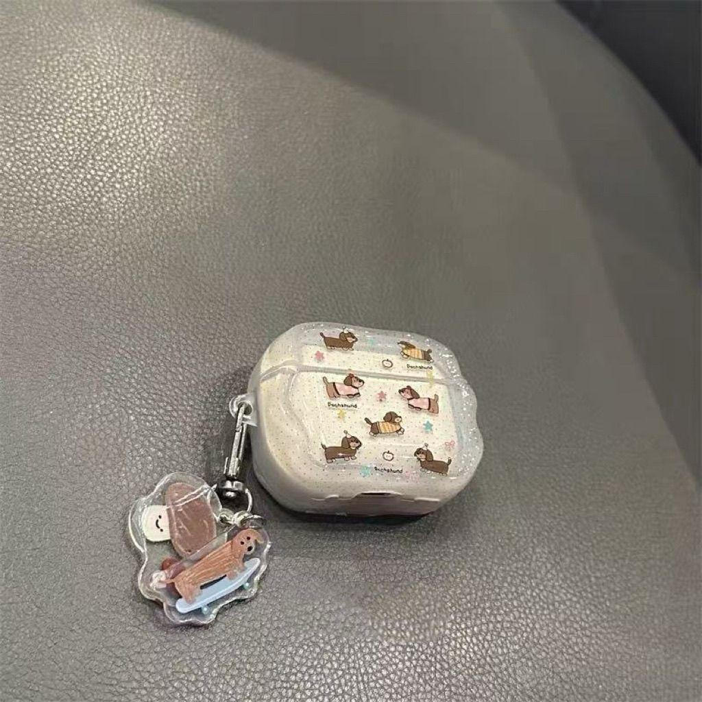 Такса в горошек для apple AirPods 1-го поколения, защитный чехол bluetooth, чехол для наушников airpodPro1/1, пятое поколение