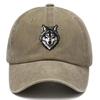 Кепка-панама WolfCompatible с дизайном в виде волчьих ушей Регулируемый ремешок Дышащая кепка Подходит для уличных костюмированных вечеринок Them