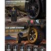 Car Jump Starter with Air Pump 4000A Jump Starter &150PSI Air Compressor, Portable Auto Power Banlk ,Tire Inflator, LED Light