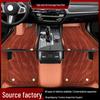 Полностью закрывающиеся коврики для пола, совместимые с Volkswagen: Sagitar, Passat, Magotan, Tiguan, Tharu, Lavida, CC.