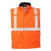 Portwest Мужской антистатический защитный жилет Hi-Vis Bizflame Rain