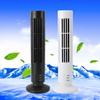 Mini Tower Fan USB Desk Fan 6x33cm Quiet Bladeless White
