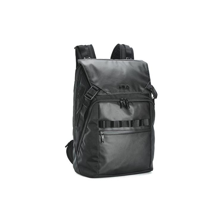 New FILA Fabric Backpack Extra Small Men's Pitch Black A13M421110FBK
