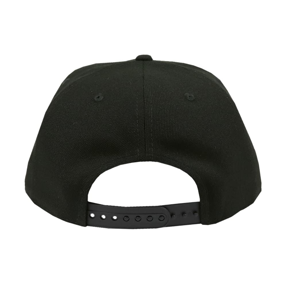 New Era Los Angeles Dodgers 9FIFTY Snapback Cap, Men's, Black and White, Baseball Cap [Parallel Import]